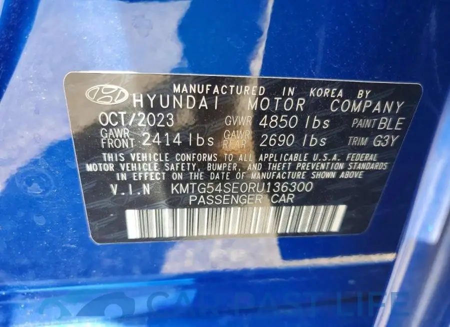 KMTG54SE0RU136300# 12