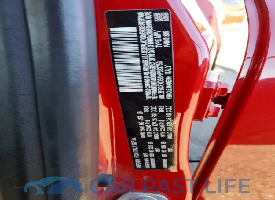 ZFBCFXDB5HP583753# 12