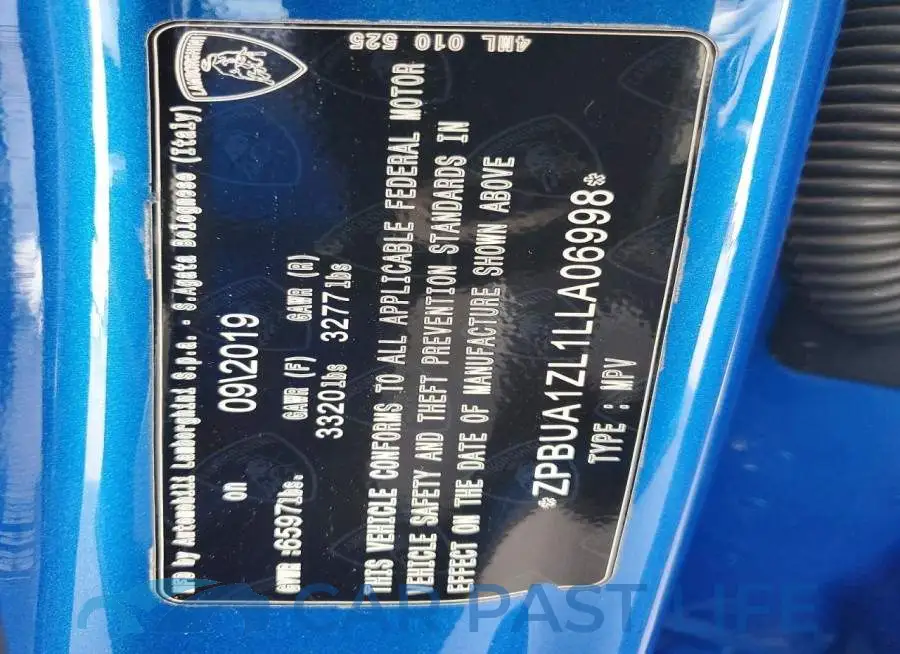 ZPBUA1ZL1LLA06998# 13