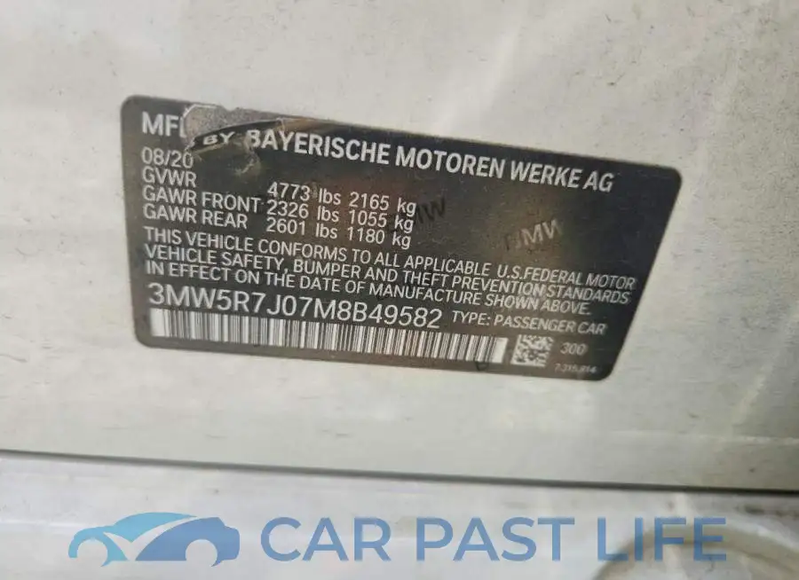3MW5R7J07M8B49582# 12