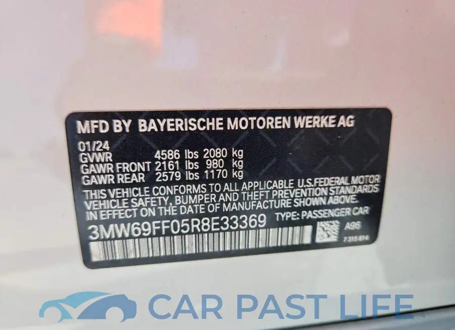 3MW69FF05R8E33369# 13