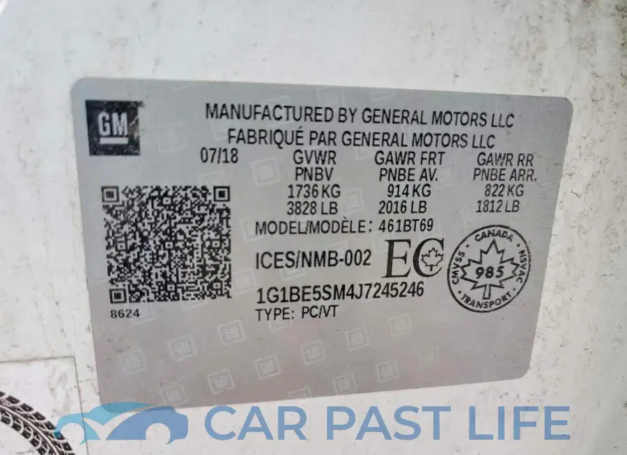 1G1BE5SM4J7245246# 12