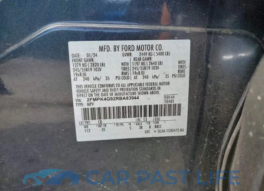 2FMPK4G92RBA83944# 13