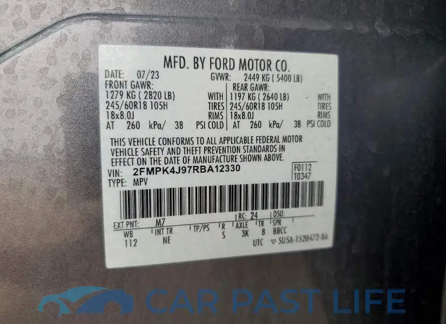 2FMPK4J97RBA12330# 13
