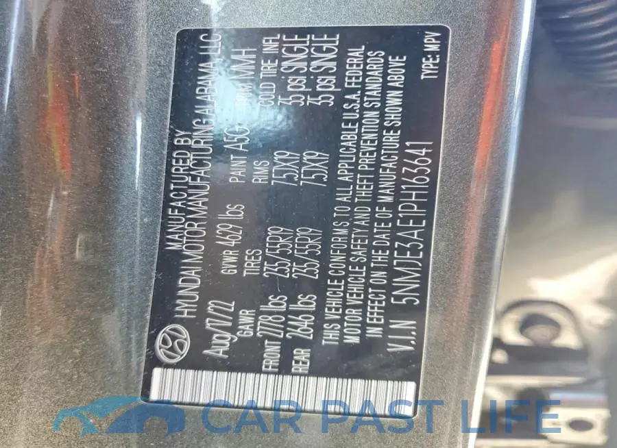 5NMJE3AE1PH163641# 13