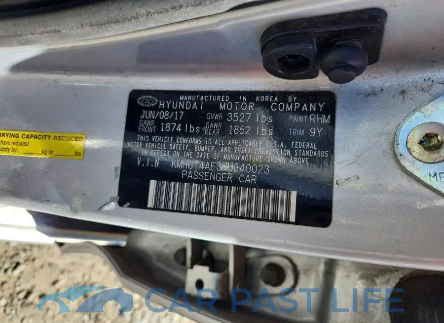 KMHCT4AE3HU340023# 12