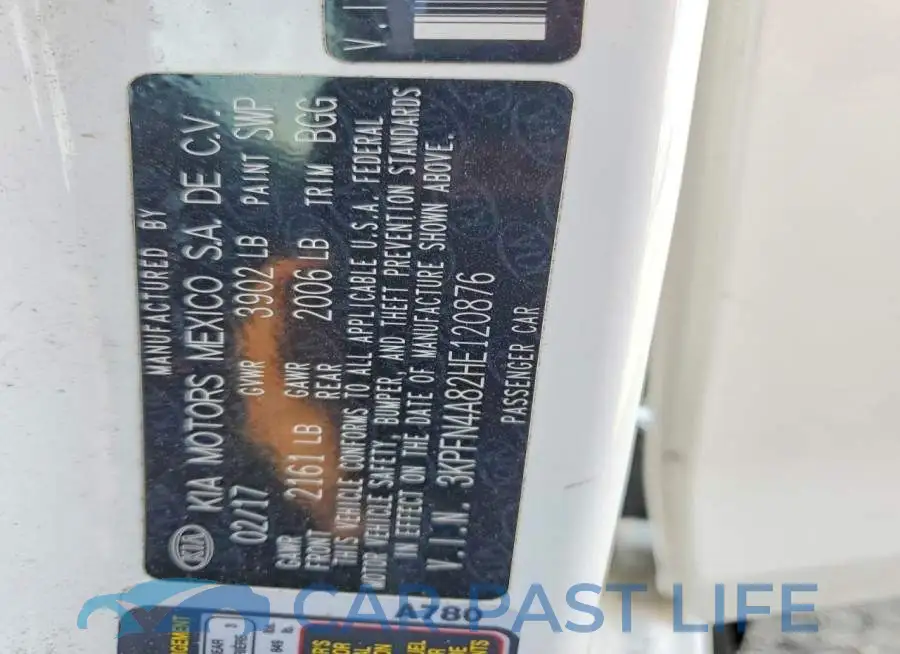 3KPFN4A82HE120876# 12