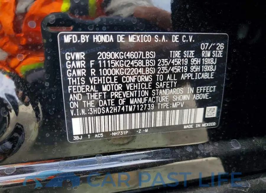 3HDSA2H74TM712739# 12
