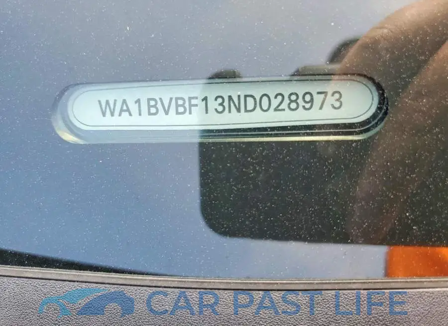 WA1BVBF13ND028973# 13