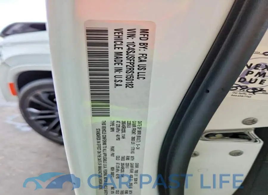 1C4SJSFP2RS150182# 13