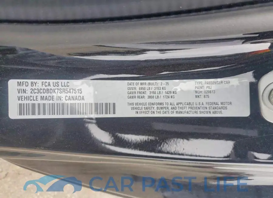 2C3CDBDK7SR547515# 13
