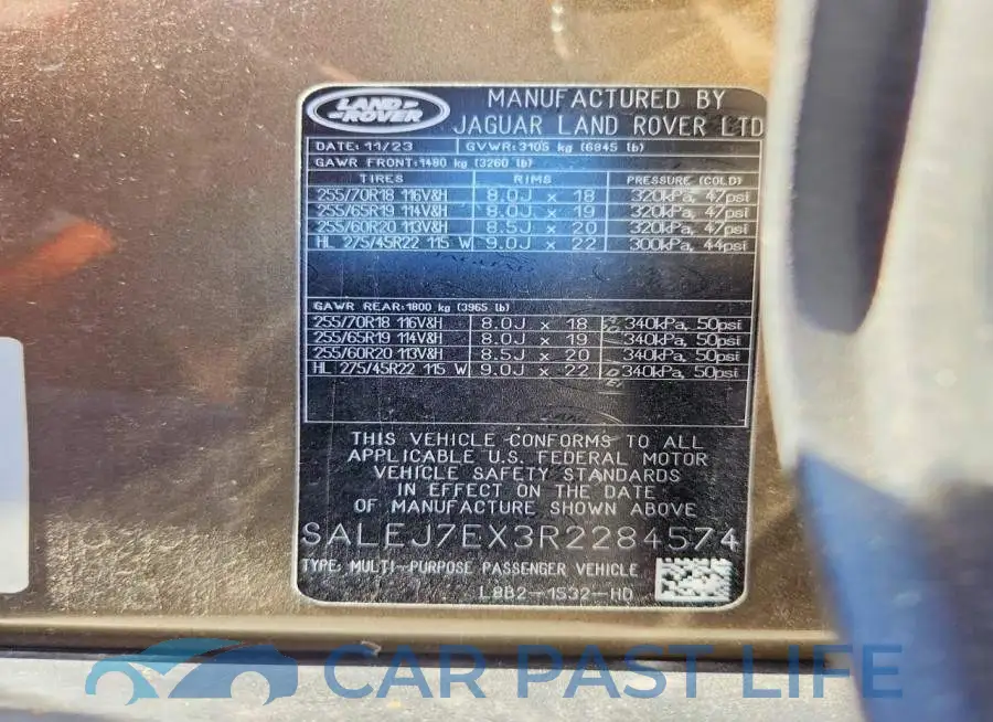 SALEJ7EX3R2284574# 13