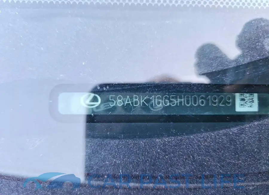 58ABK1GG5HU061929# 12