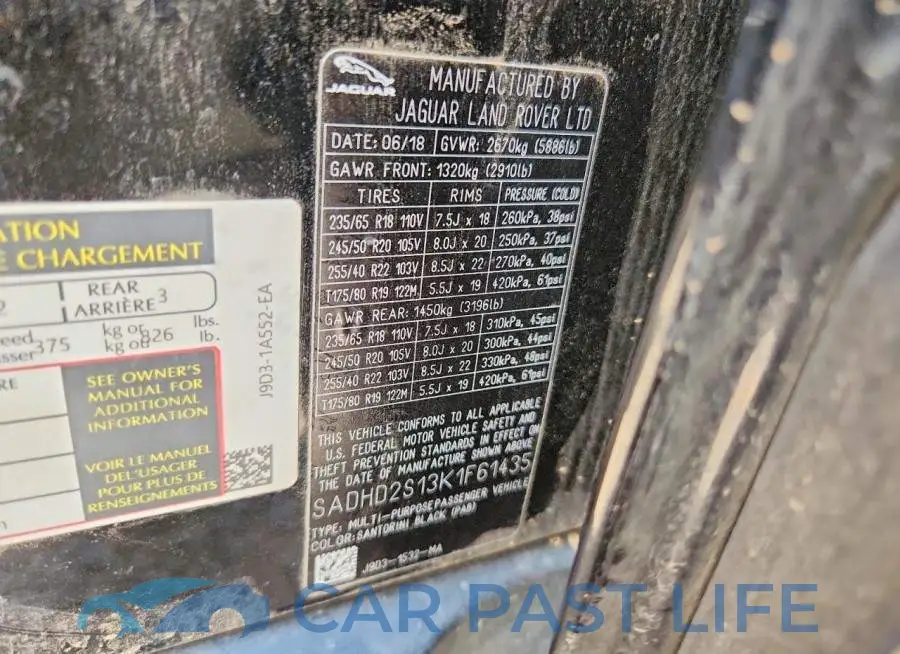 SADHD2S13K1F61435# 12
