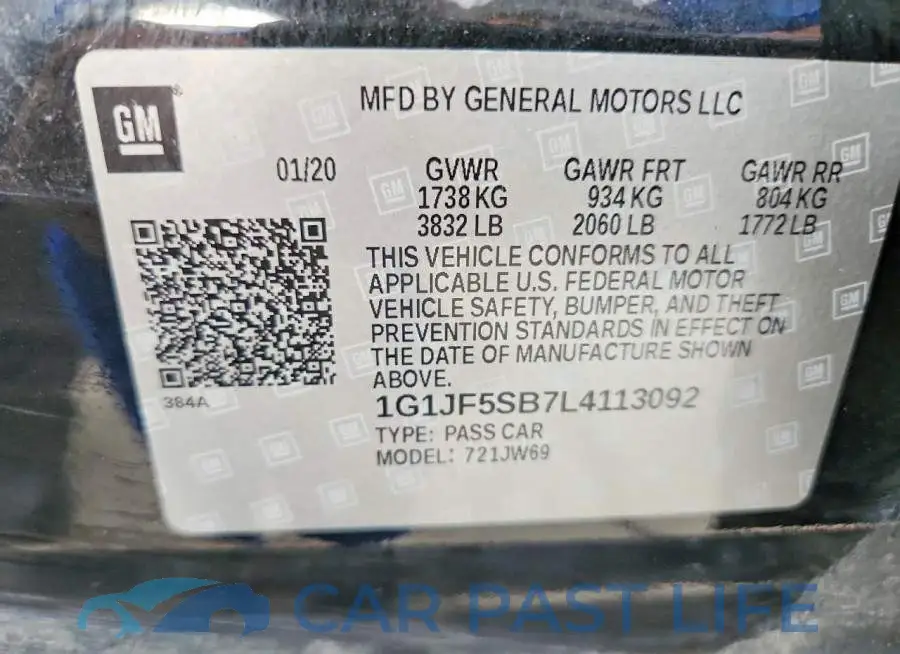 1G1JF5SB7L4113092# 12