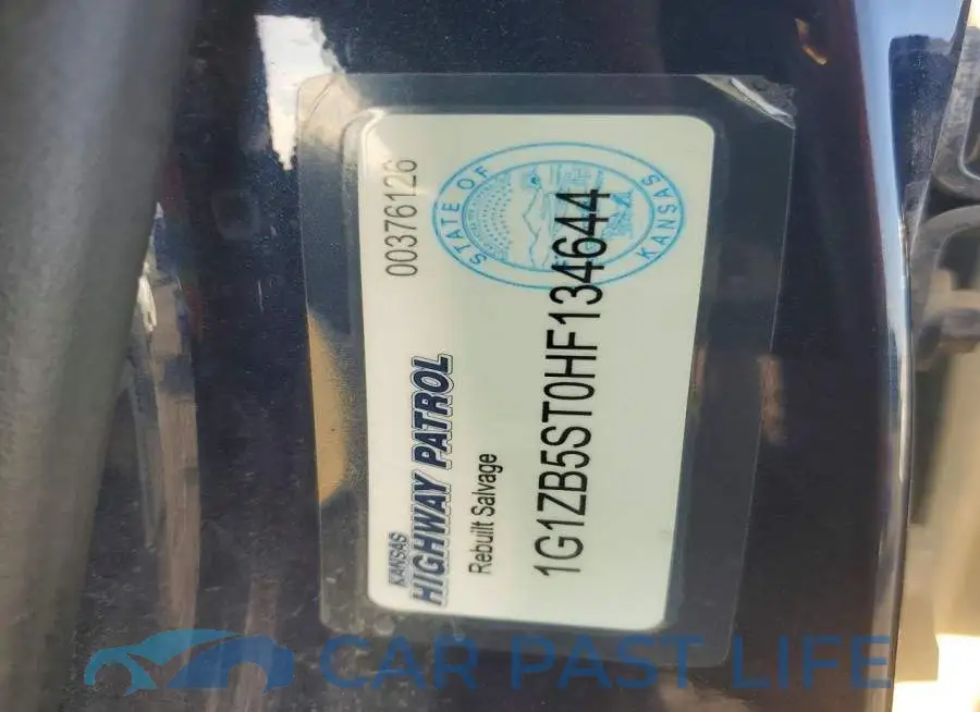 1G1ZB5ST0HF134644# 12