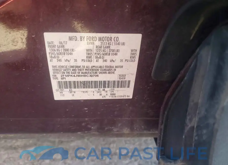 2FMPK4J90HBC30706# 14