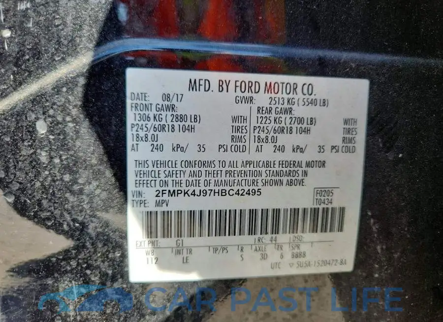 2FMPK4J97HBC42495# 14