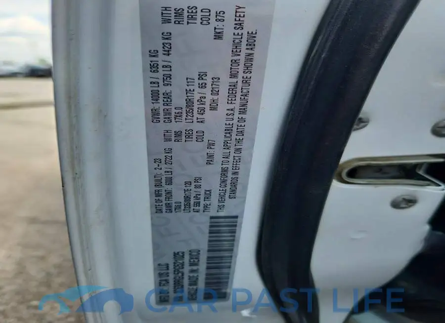 3C63RRGL5PG521025# 13