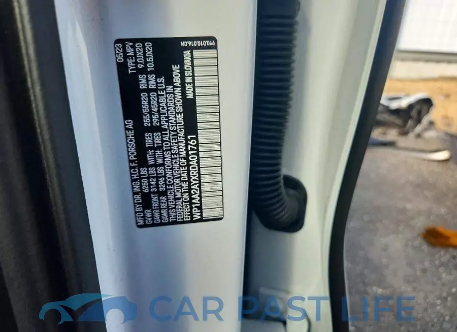 WP1AA2AYXRDA01761# 14