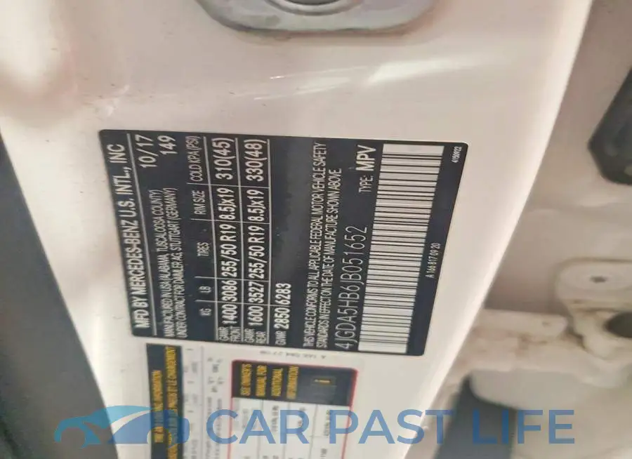 4JGDA5HB6JB051652# 13