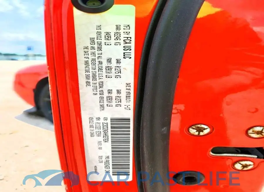 2C3CDZAG4HH527634# 13