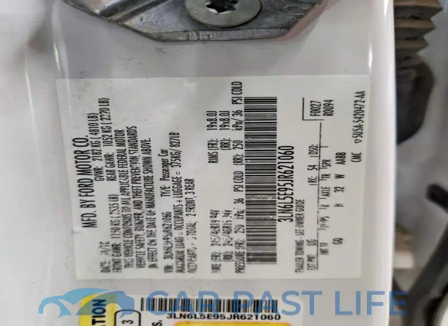 3LN6L5E95JR621060# 12
