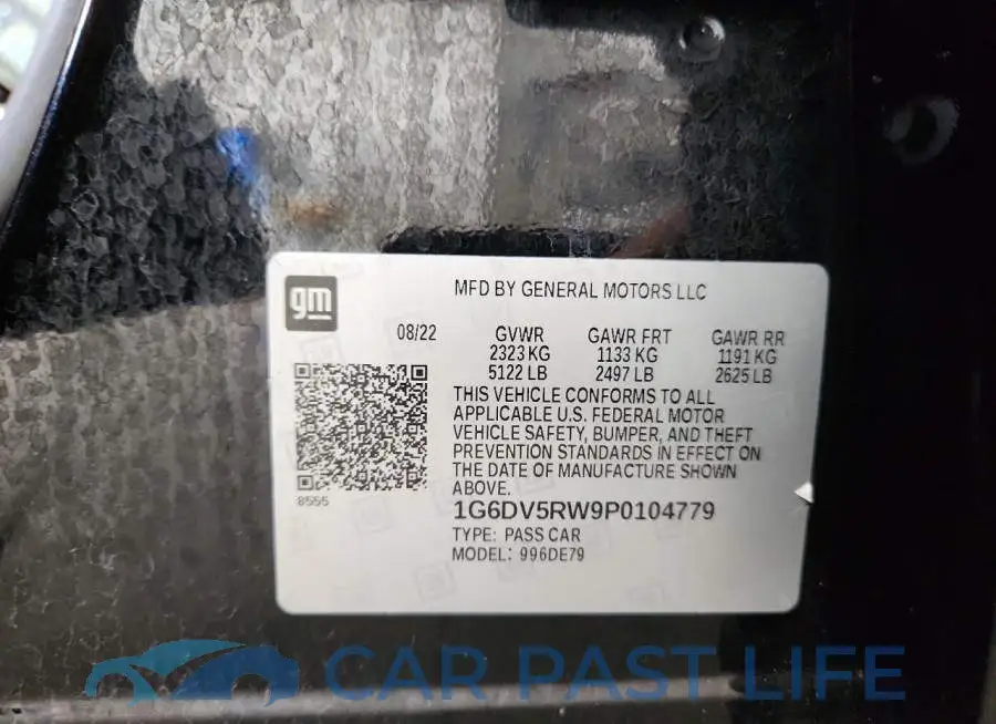 1G6DV5RW9P0104779# 12