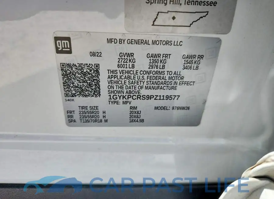 1GYKPCRS9PZ119577# 13