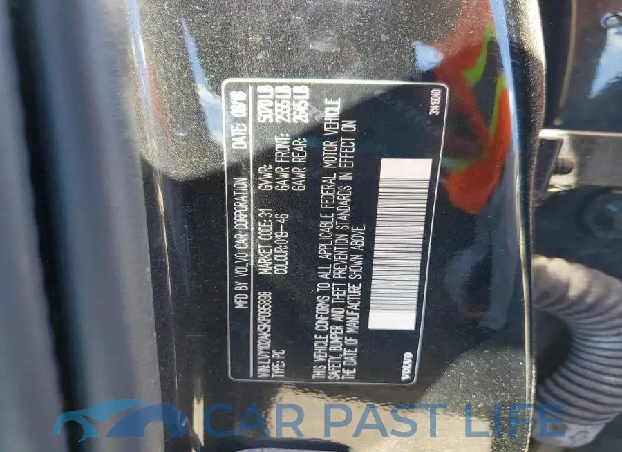 LVY102AK5KP095898# 12