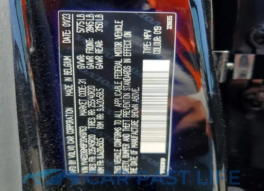 YV4ED3GM9P2049763# 13