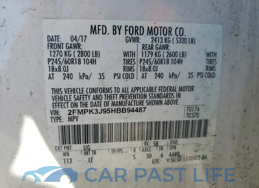 2FMPK3J95HBB94487# 14