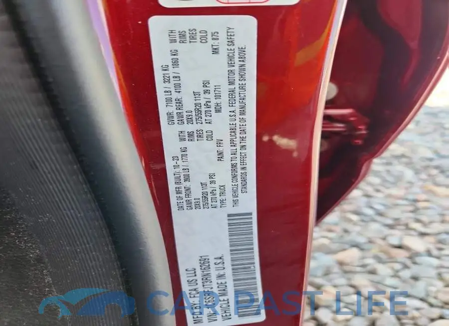 1C6SRFJT3RN162691# 13