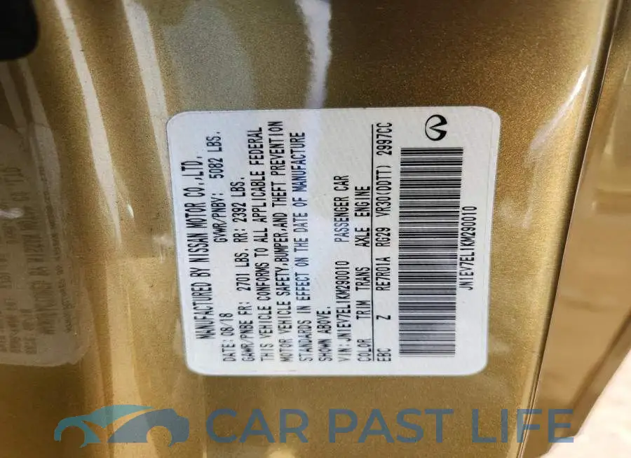 JN1EV7EL1KM290010# 13