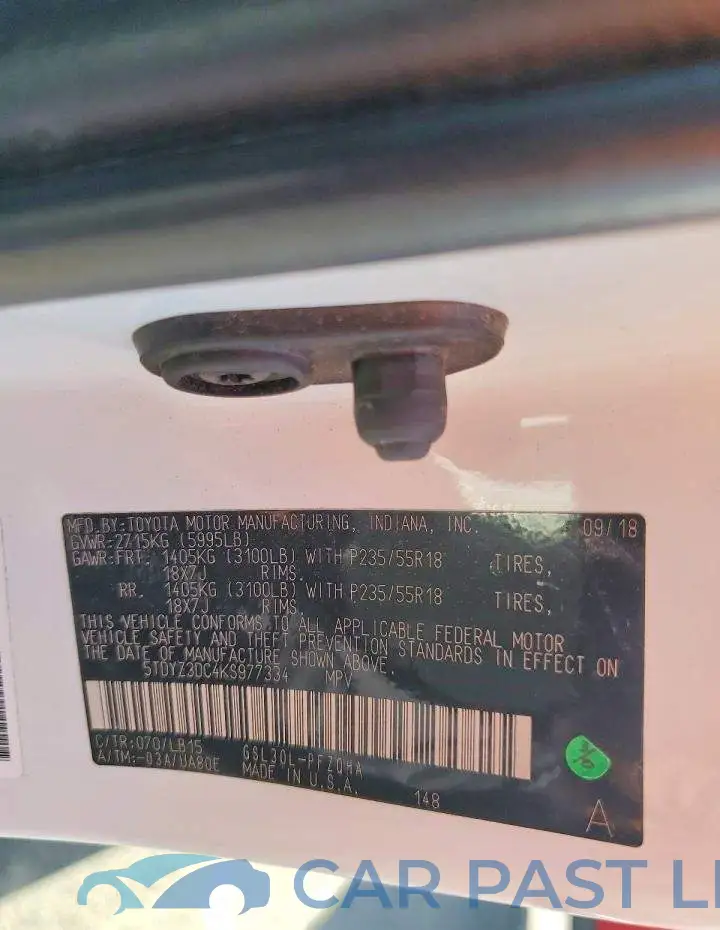 5TDYZ3DC4KS977334# 13