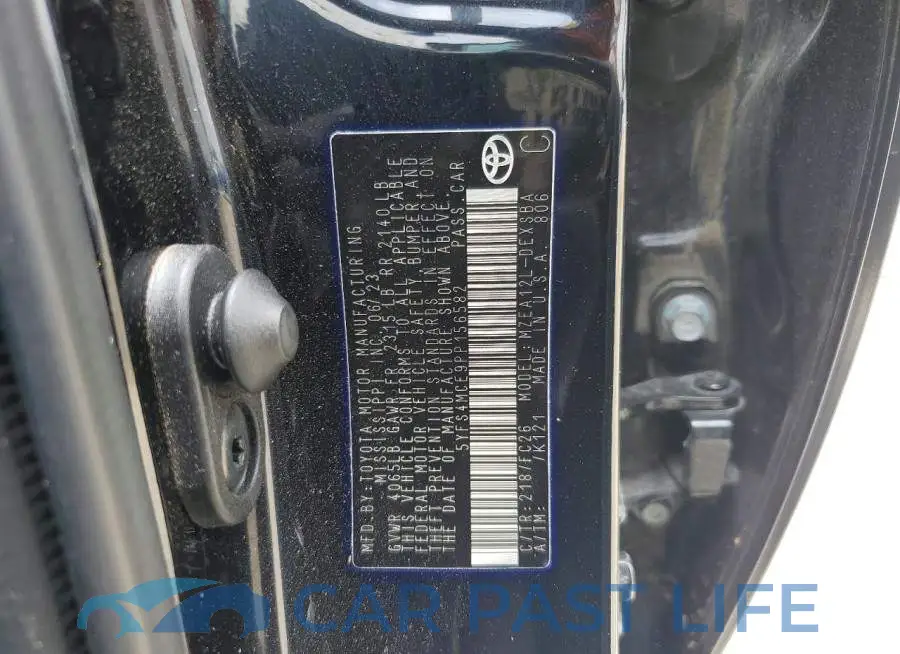 5YFS4MCE9PP156582# 12