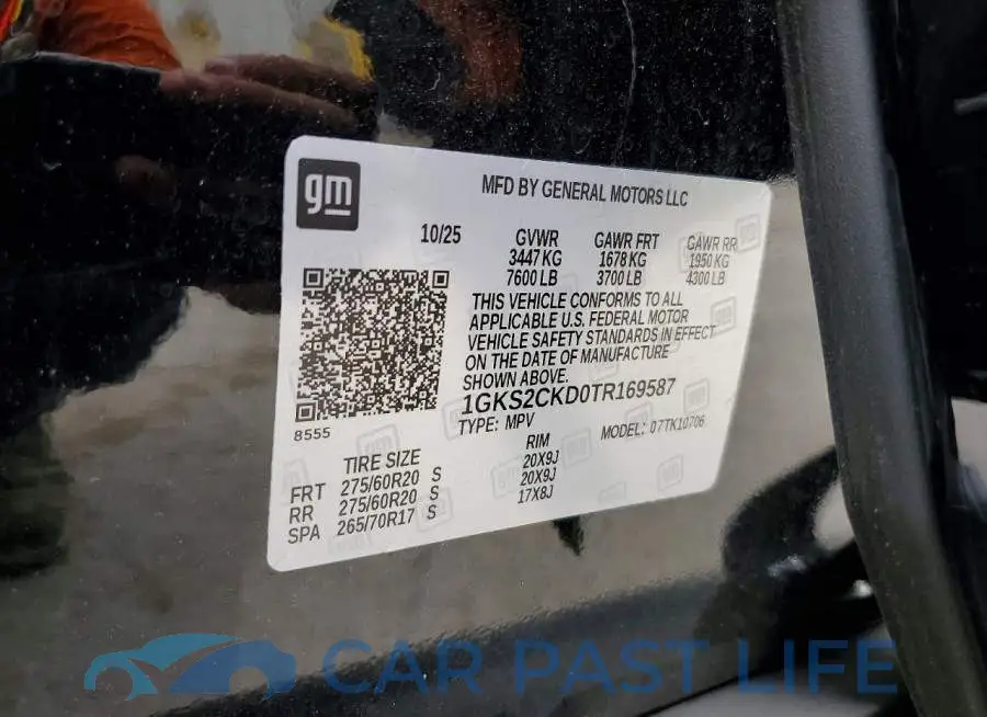 1GKS2CKD0TR169587# 13