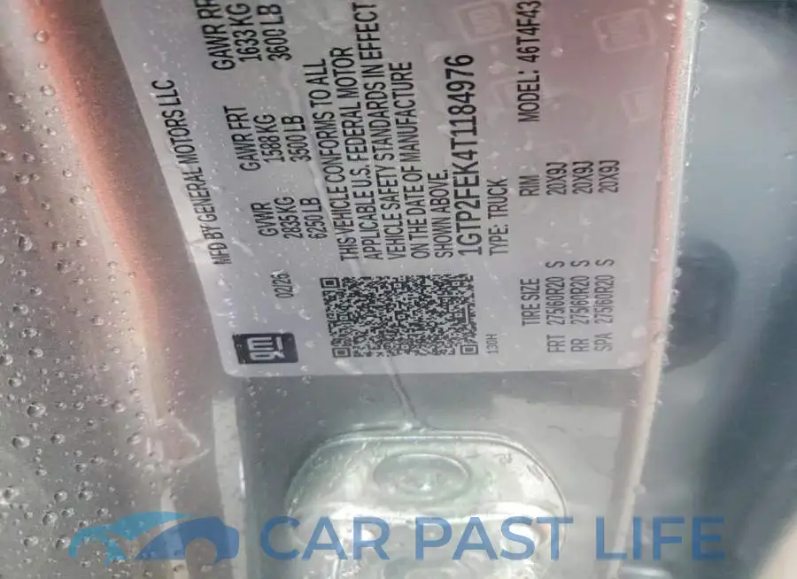 1GTP2FEK4T1184976# 13