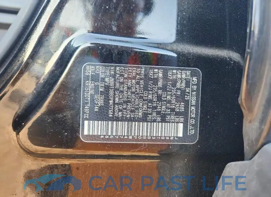 JN8BT3BB0PW477684# 13