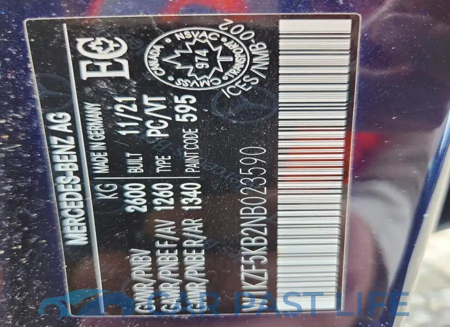W1KZF5KB2NB023590# 13