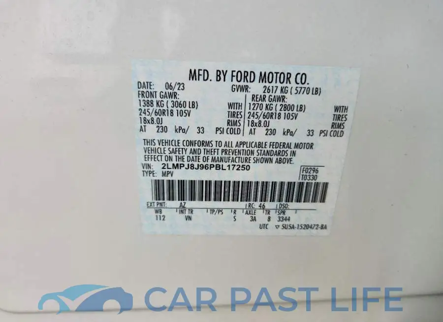 2LMPJ8J96PBL17250# 14