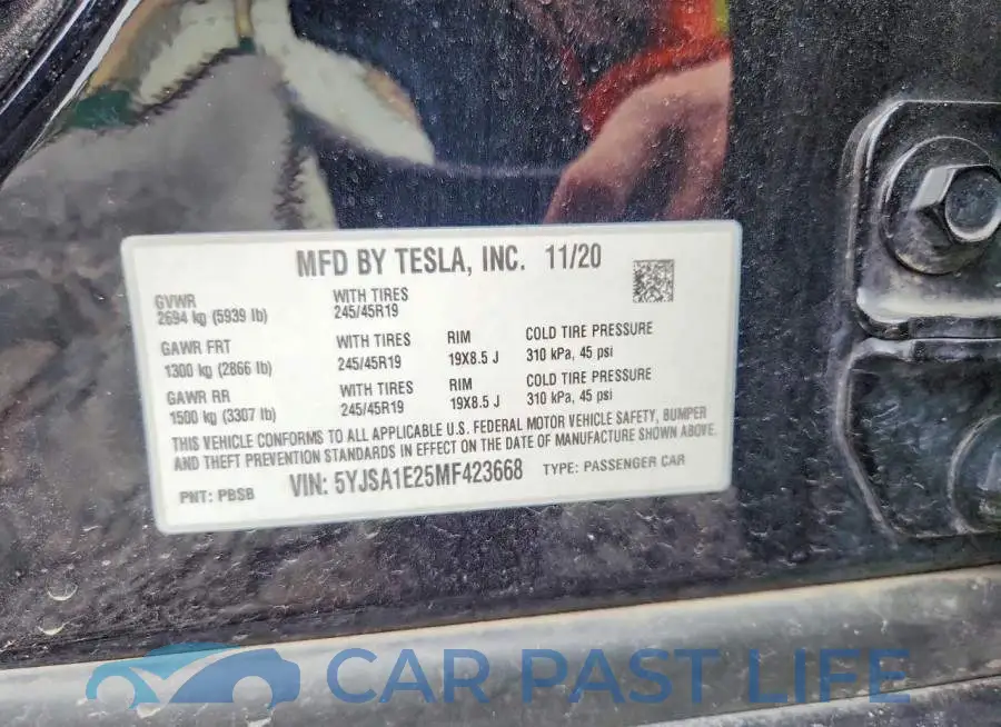 5YJSA1E25MF423668# 12
