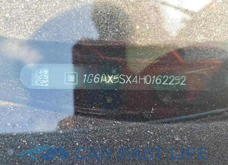1G6AX5SX4H0162252# 12