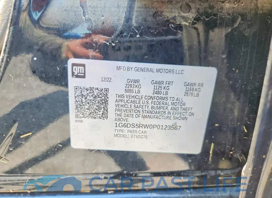 1G6DS5RW0P0123567# 12