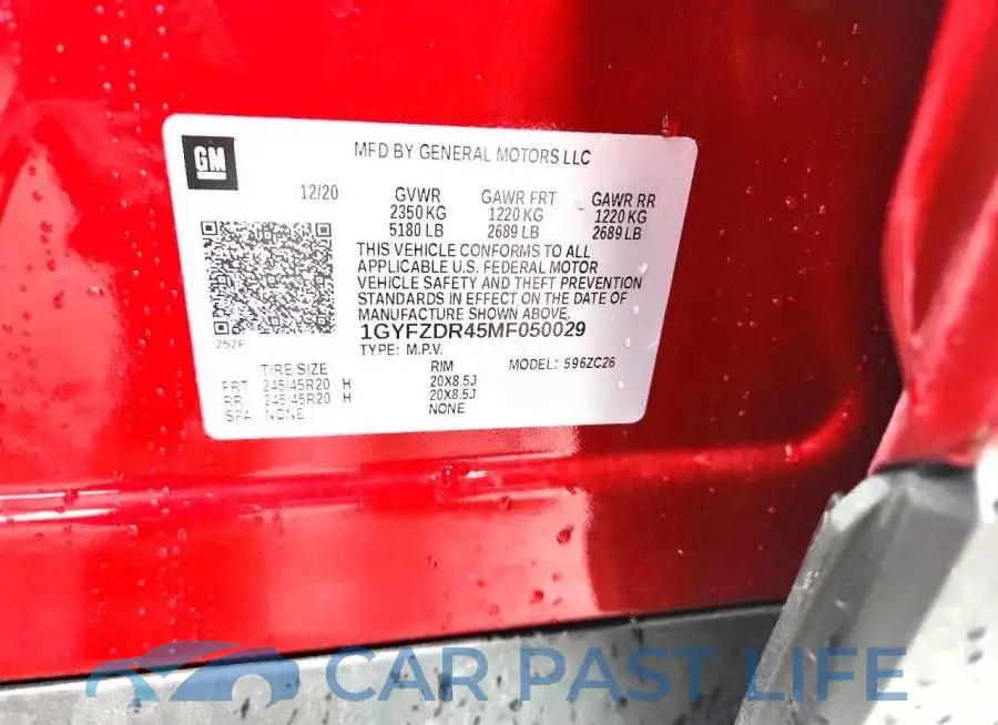 1GYFZDR45MF050029# 13
