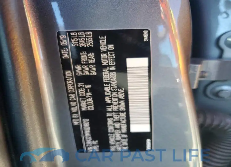 7JRA22TM1KG018012# 13