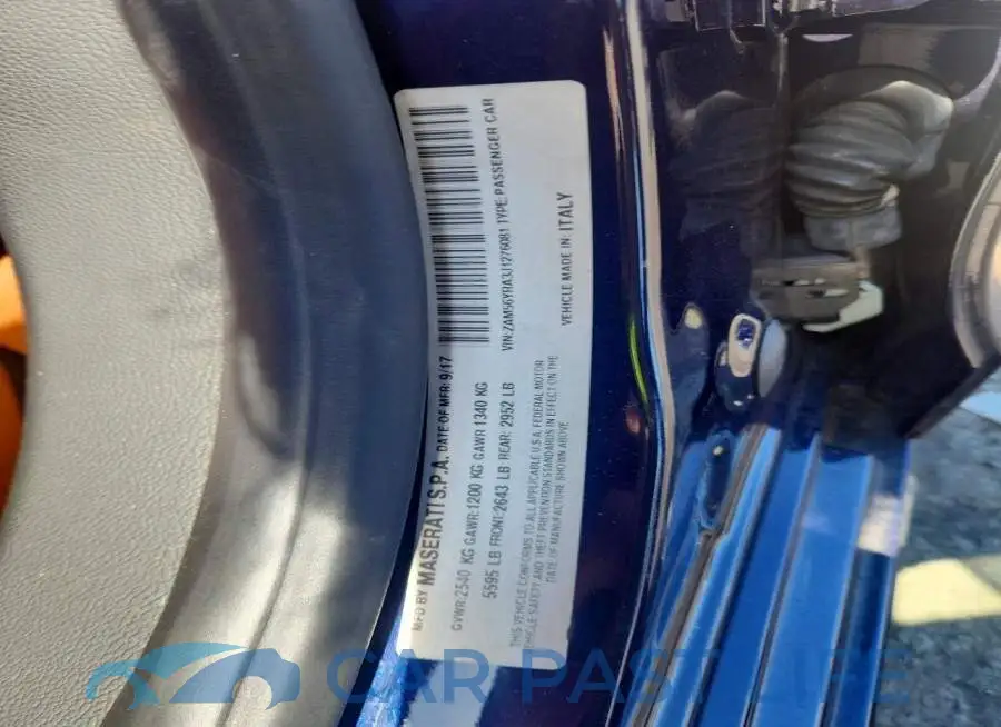 ZAM56YRA3J1276081# 13