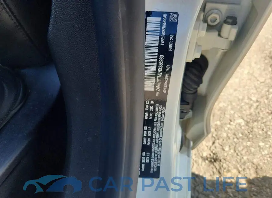 ZAM57YTM2NX386980# 12