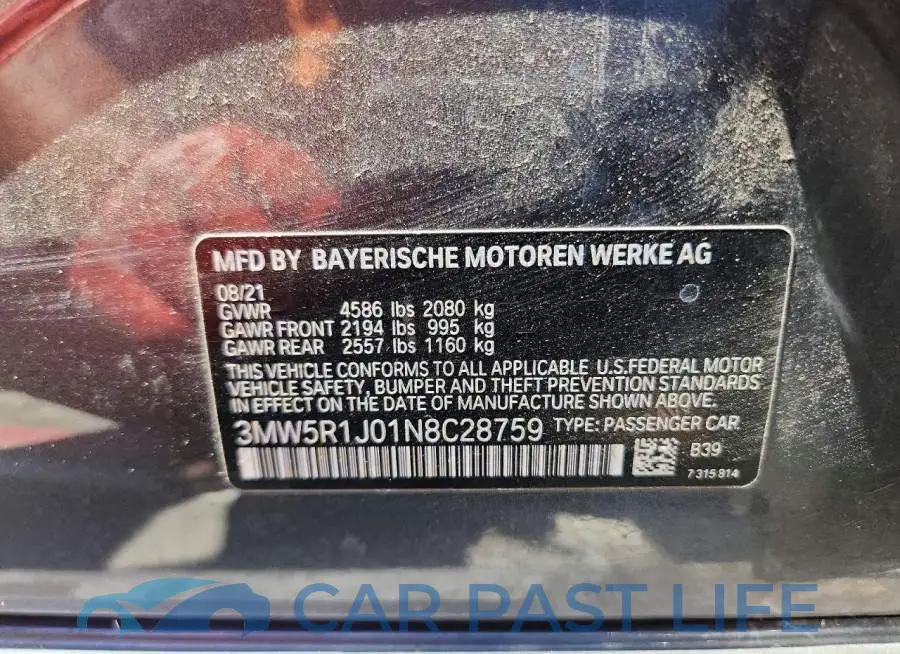 3MW5R1J01N8C28759# 12