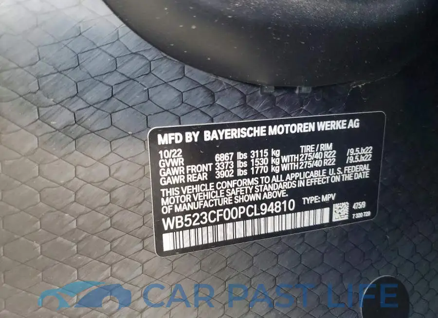 WB523CF00PCL94810# 13
